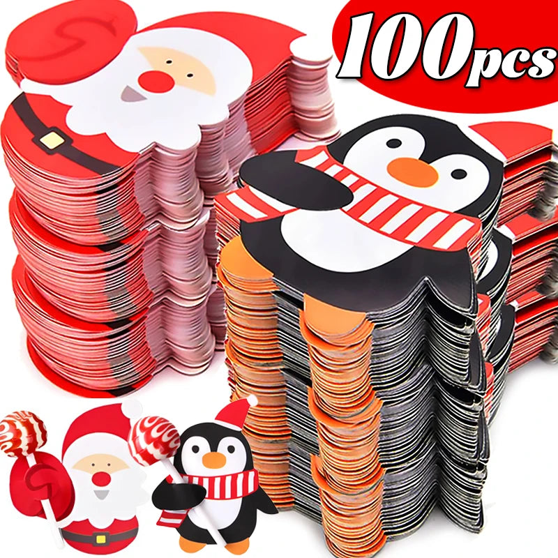 100pcs Lollipop Holder Christmas Party