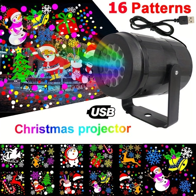 16 Christmas pattern projector