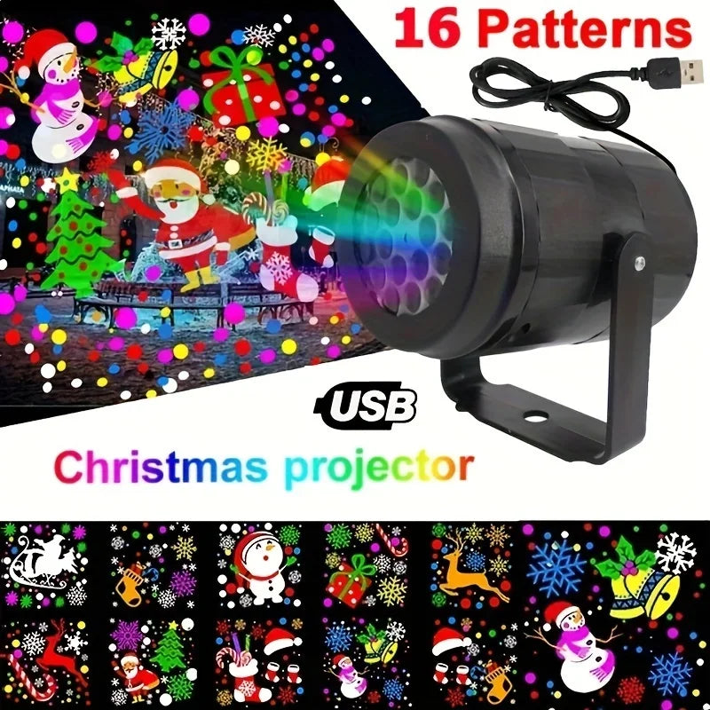 16 Pattern LED Laser projector