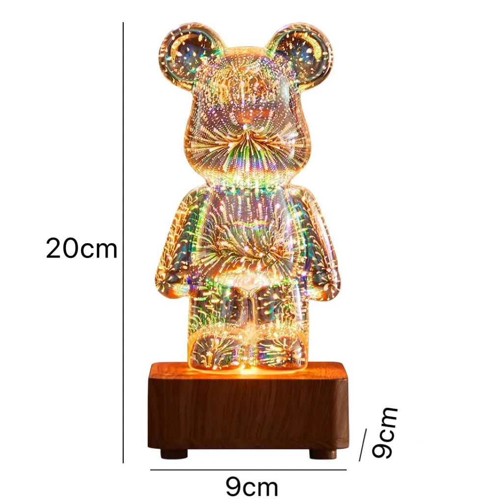 20cmx9cmx9xm Night Light Bear