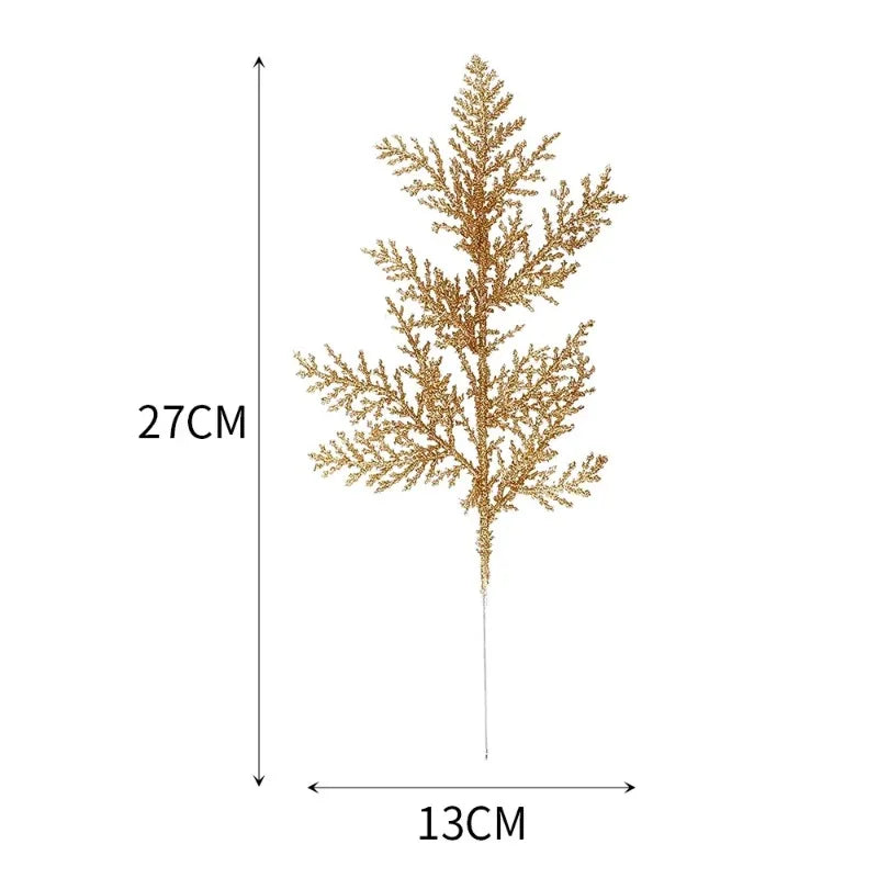 27cm Golden glitter branch