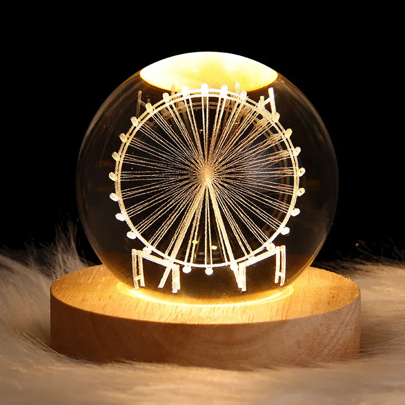 3D Ferris Wheel Night Light - Gift for kids