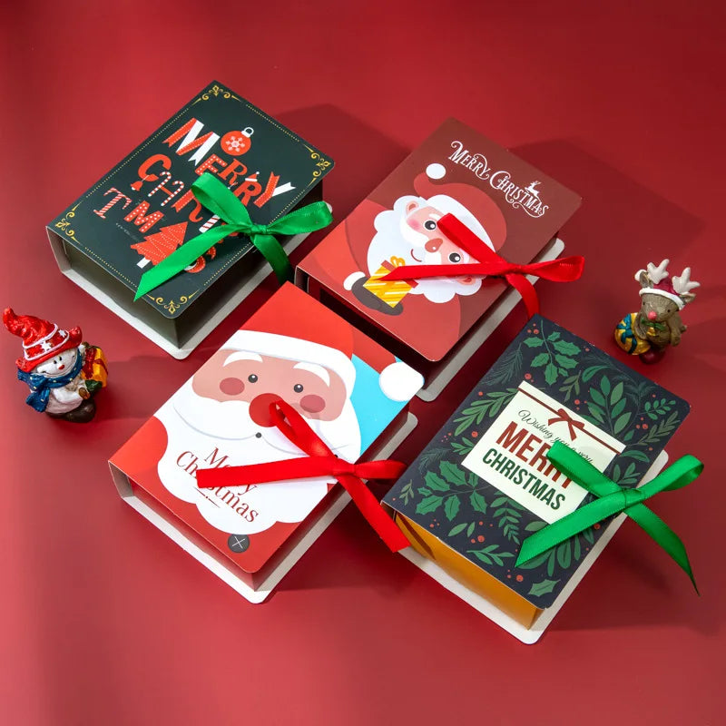 4pc Christmas Book sweet chocolate gift box