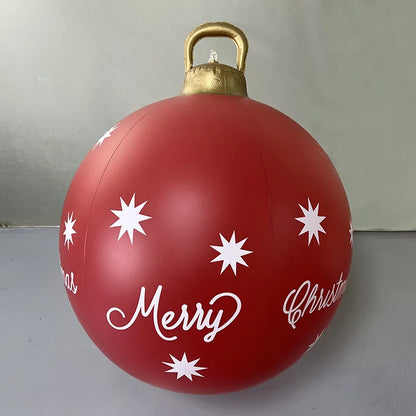 60CM Red christmas bauble Inflatable