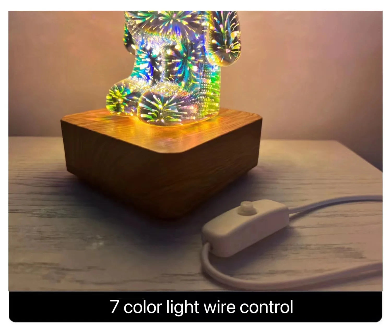 7 Colour Light Wire control night light