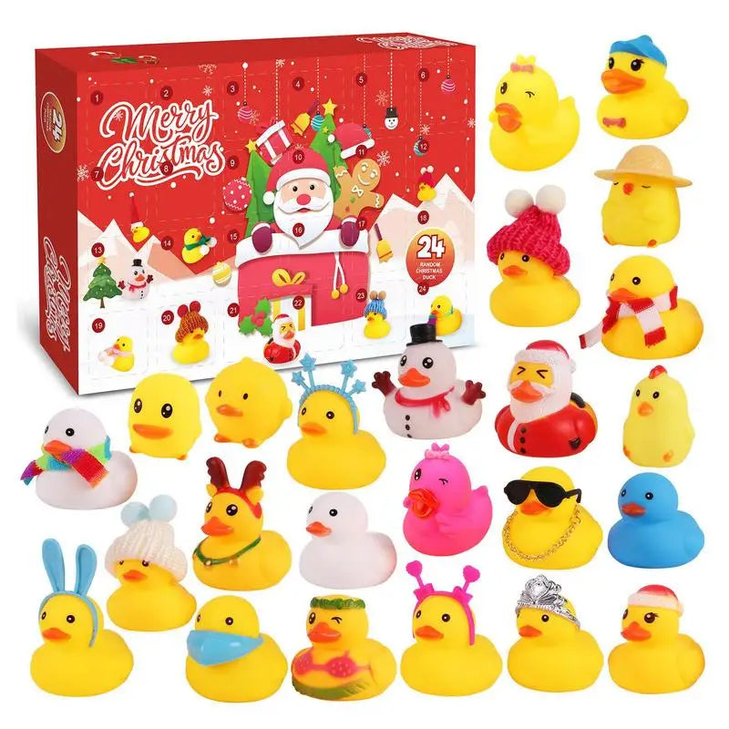 Blue theme Duck Christmas Advent Calendar