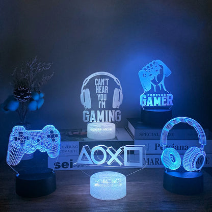 Can't hear you im gaming Night light