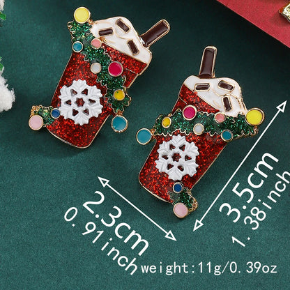 Cappuccino Earrings Dimensions