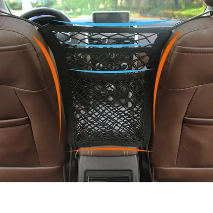 Car front seat safetey divider net