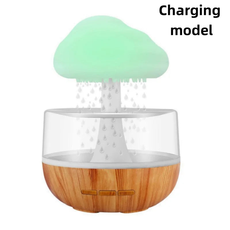 Charging diffuser movable night light