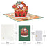 Christmas Basket pop Up Card