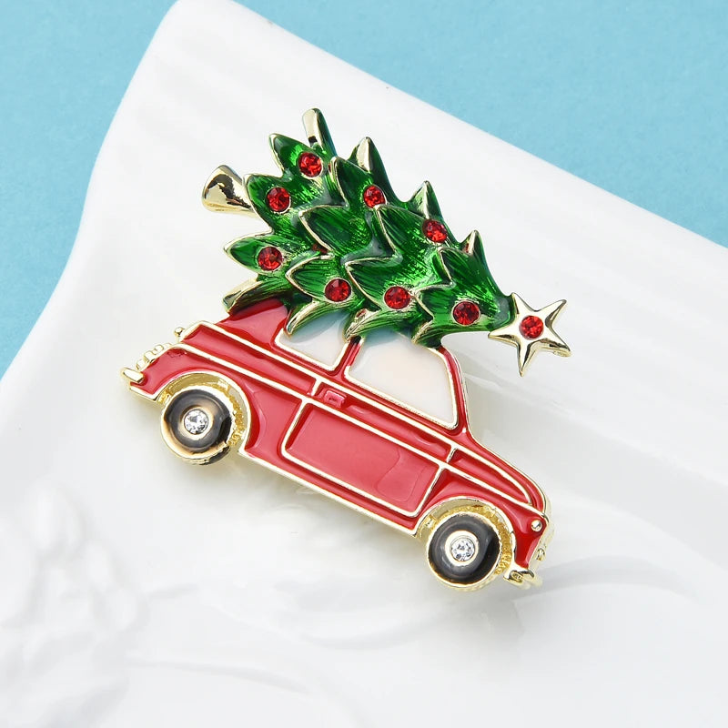 Christmas Brooch car pin