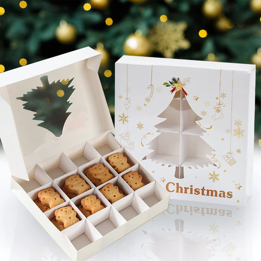 Christmas Cake Chocolate Boxes