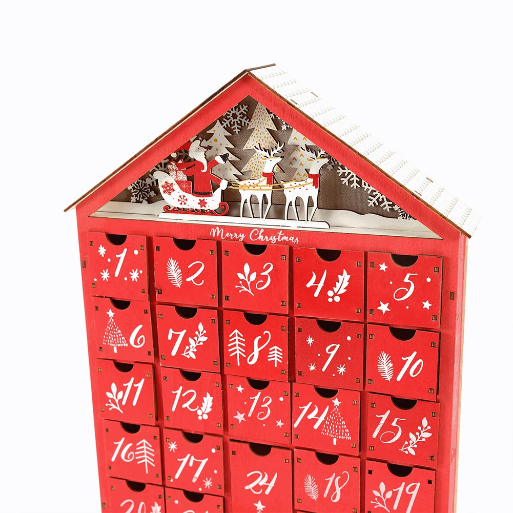 Christmas Calendar DIY Wooden Drawers