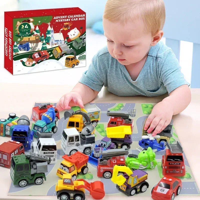 Christmas Car advent Calender mystery car box