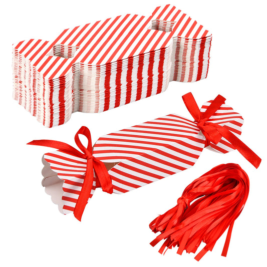 Christmas Cracker Sweet Box Candy Cane Theme