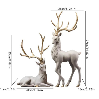 Christmas Deer decoration measurements 