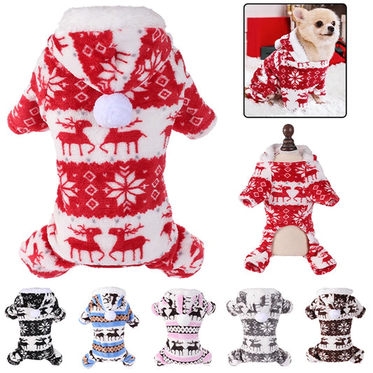 Christmas Dog Fleece 