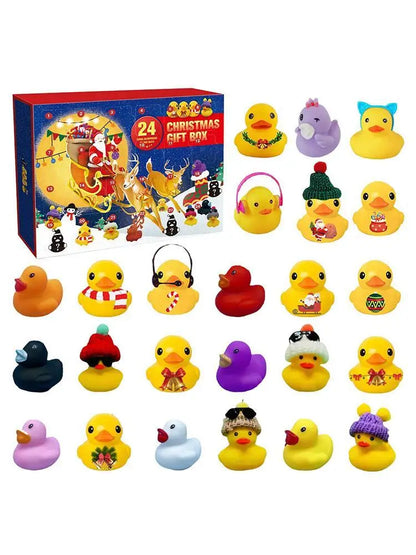 Christmas Duck Advent Calendar gift box