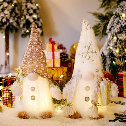 Christmas Gnomes Light up 30cm