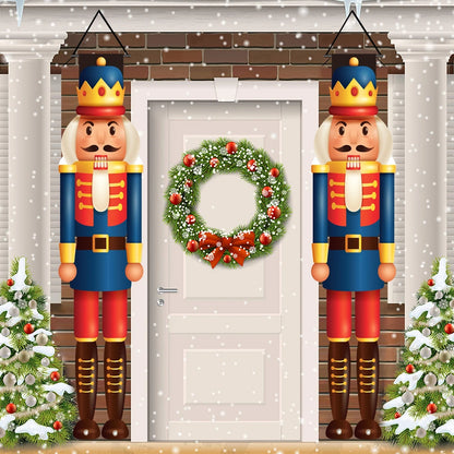 Christmas Nutcracker Hanging Banners 