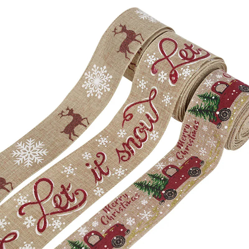 Christmas Ribbon For Gifting