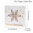 Christmas Treat Box Snowflake Design