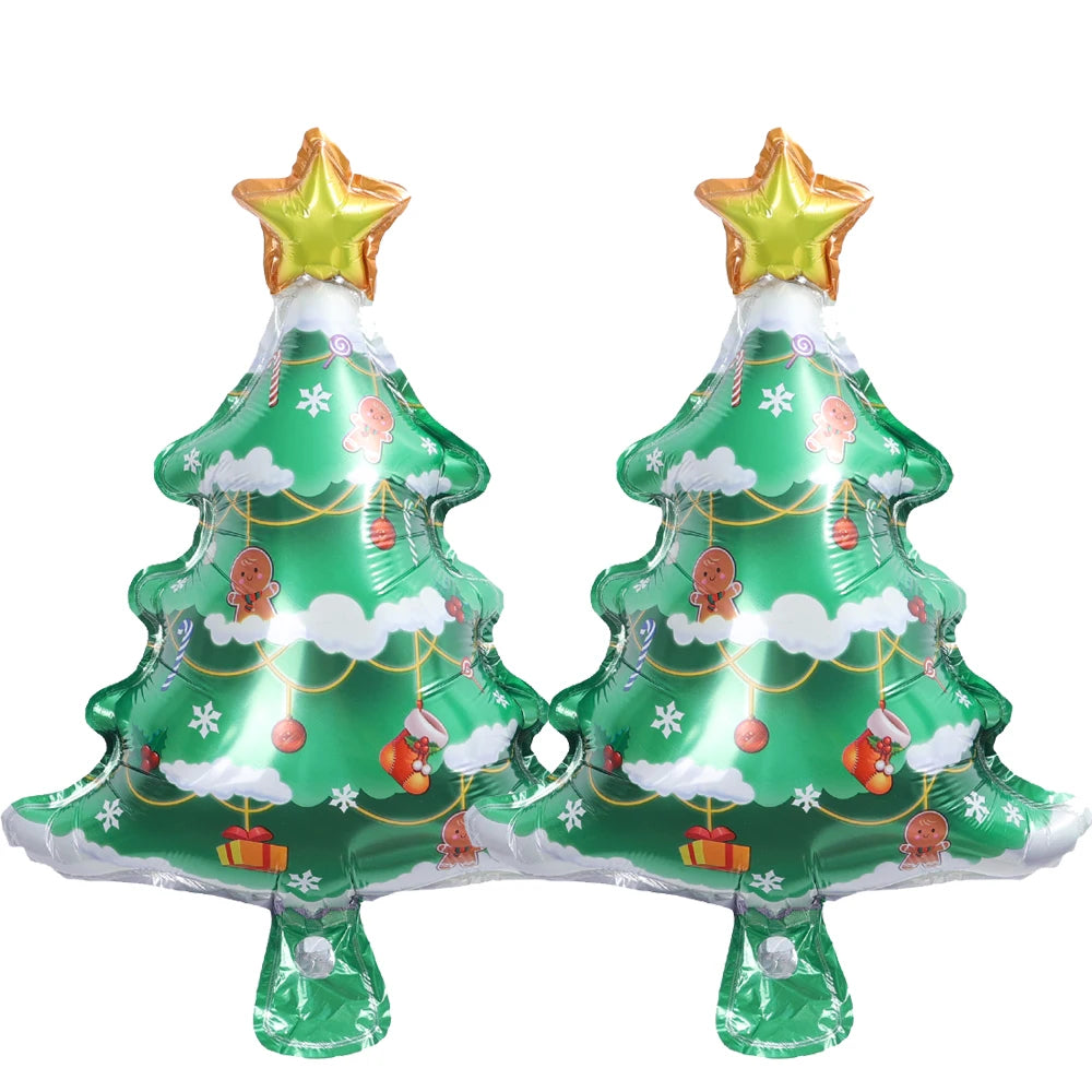 Christmas Tree Foil Balloons