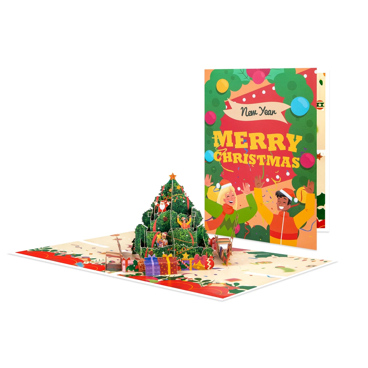 Christmas Tree Stack Popup Card