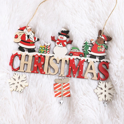 Christmas Wooden Hanging Ornament