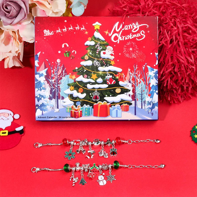 Christmas charm bracelets advent calendar 2024