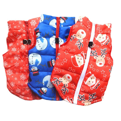 Christmas dog coats