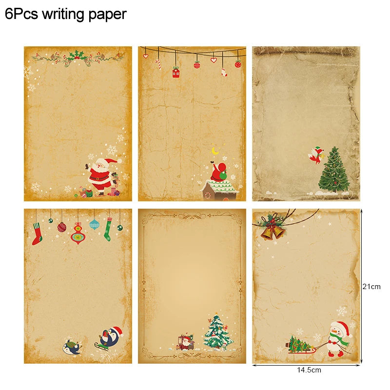 Christmas letter writing Paper