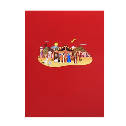 Christmas nativity theme card