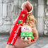 Christmas reindeer keyring gift for kids