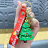 Christmas tree keychain party favor