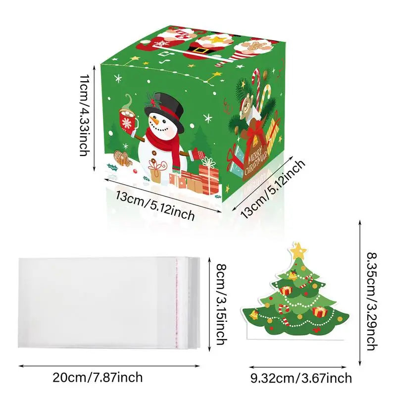 Christmas tree pull out money box