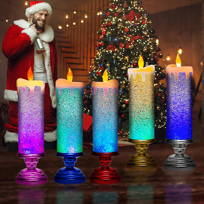 Colour changing candles 