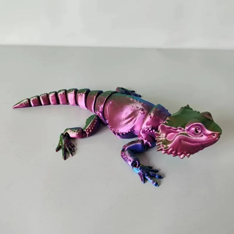 Colour shift 3D printed Lizard