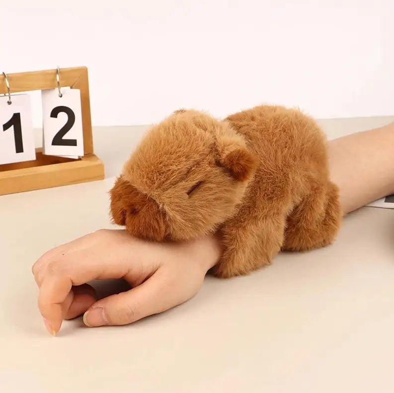 Cuddly Capybara snap band toy