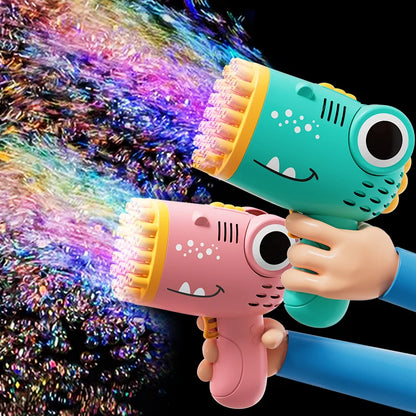 Dinosaur Bubble Guns Pink Green