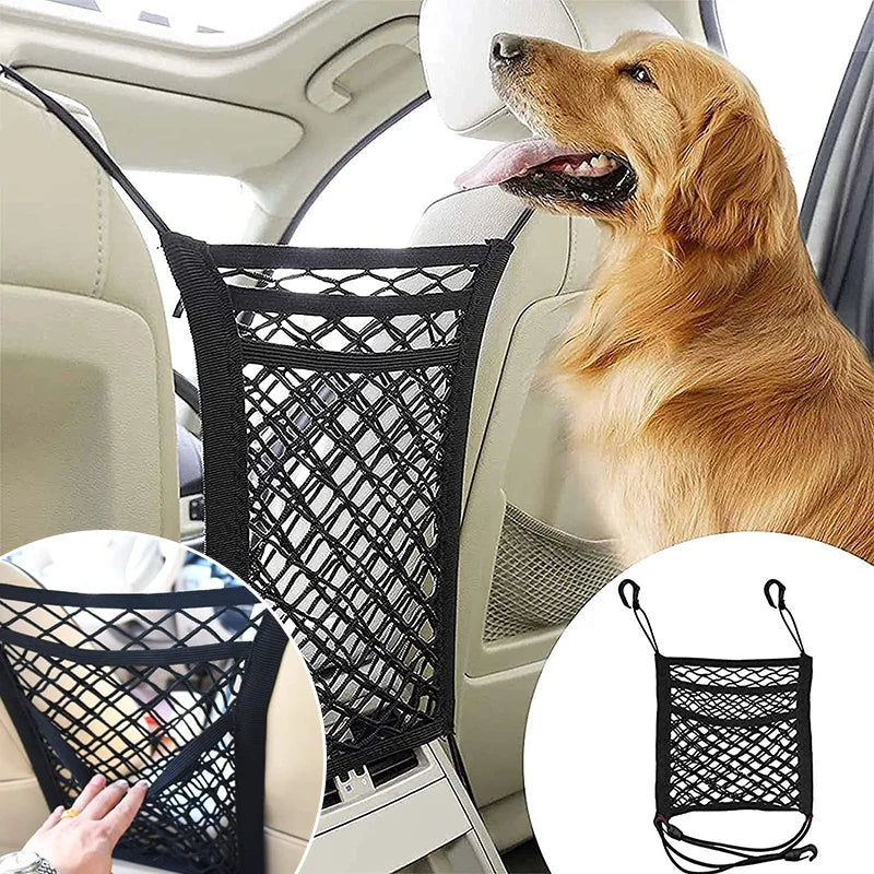 Dog Car Divider Net Basket Christmas Gift