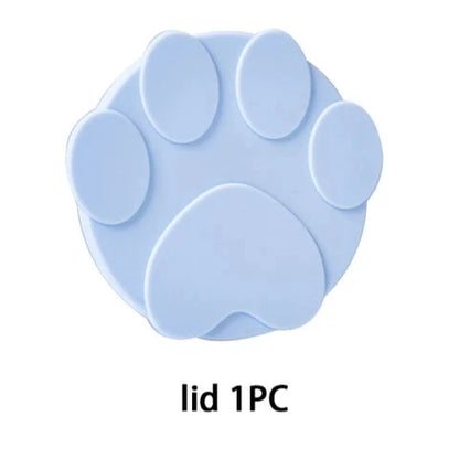 Dog  Lid Food Sealer BLUE