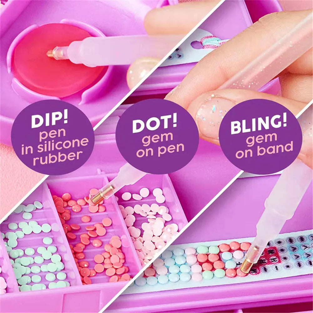 Dot gem art bracelet kit