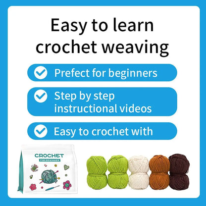 Easy to learn crochet kit beginner plants