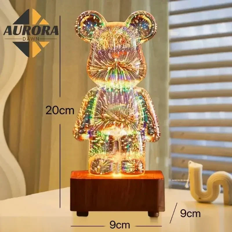 Firework Bear 20cmx9cmx9cm