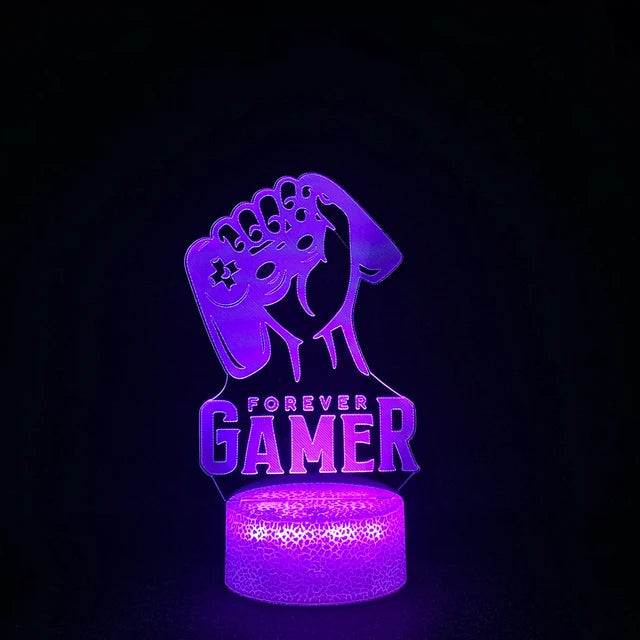 Forever Gamer Night Light