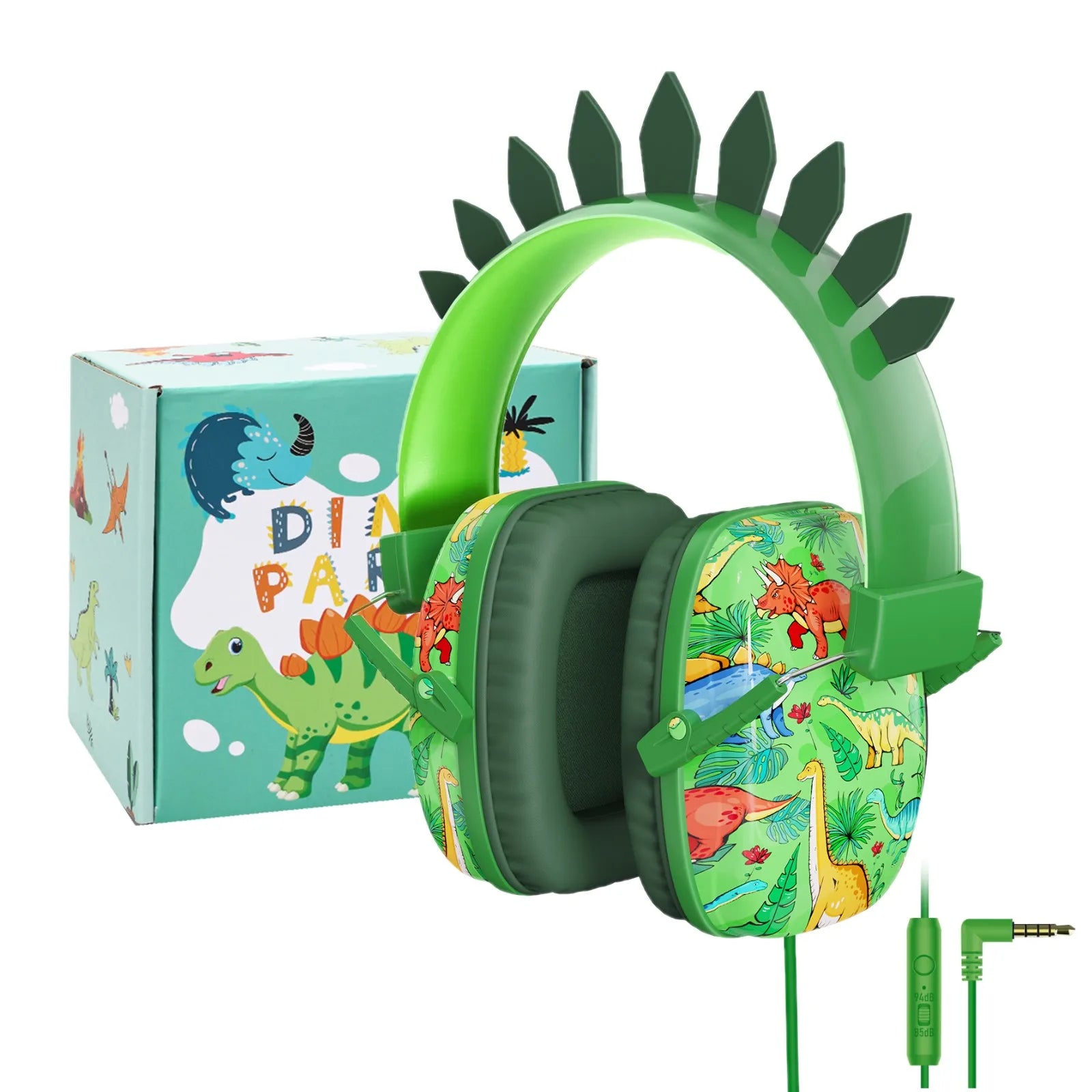 Fun dinosaur headphones kids Christmas gift