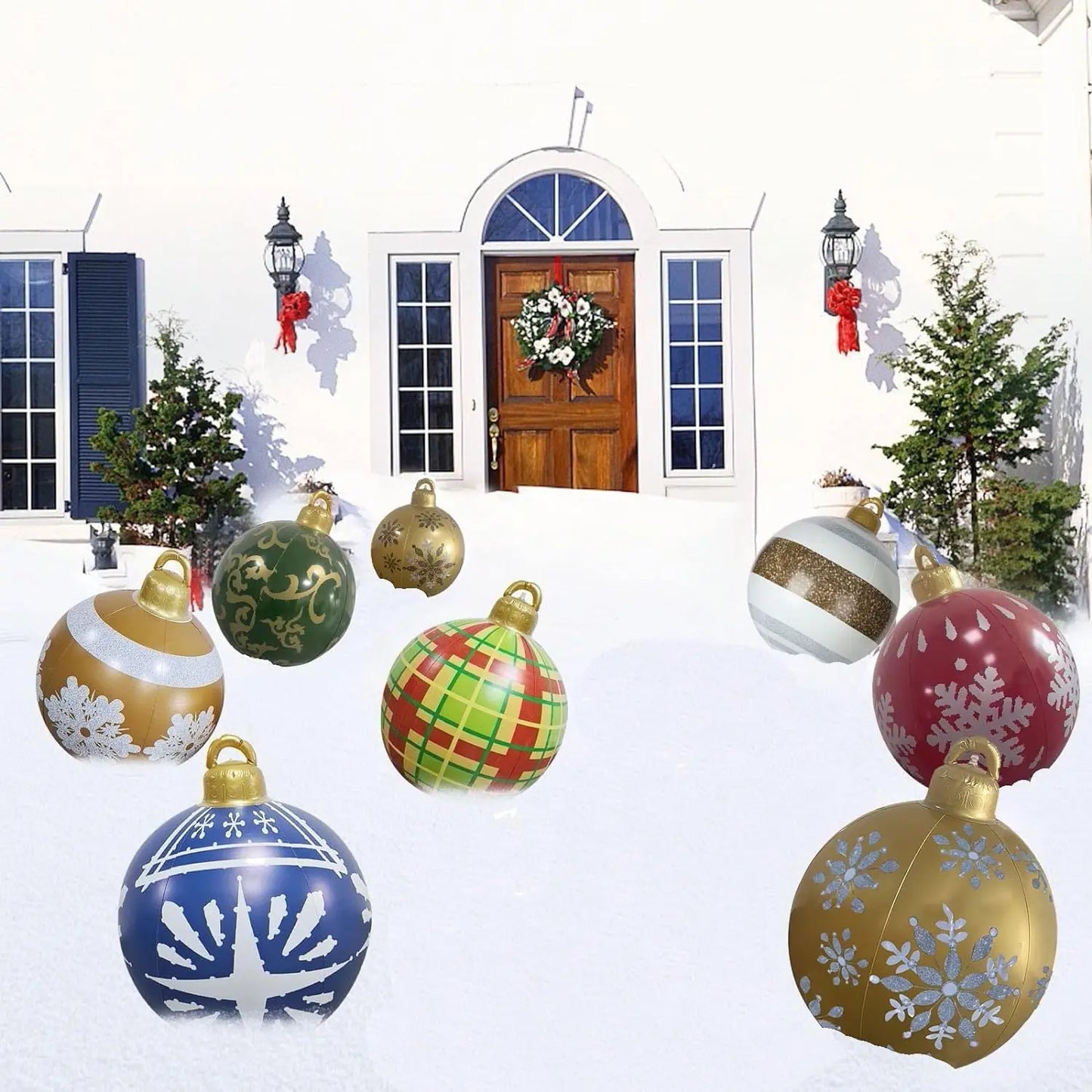 Giant Outdoor Christmas Baubles