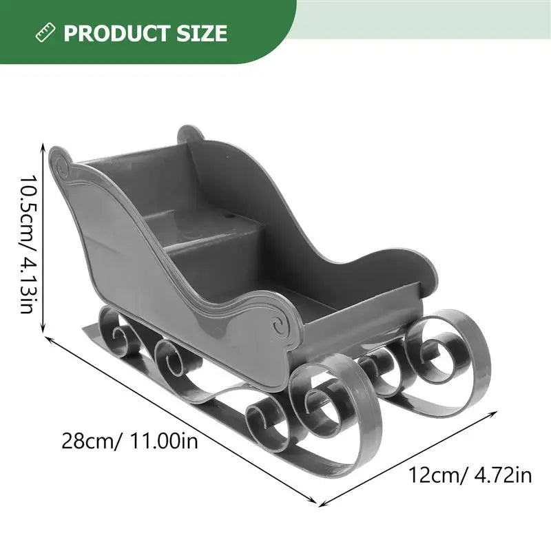 Grey sleigh product description